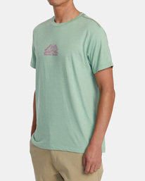 4 Psychic Retreat T-Shirt Green AVYZT01465 RVCA