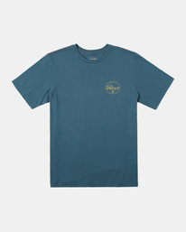 1 Pils Long Sleeve T-Shirt Blue AVYZT01473 RVCA