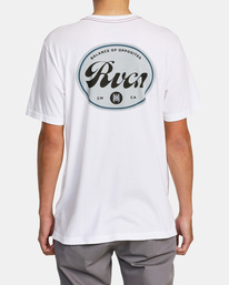 3 Pils Long Sleeve T-Shirt White AVYZT01473 RVCA