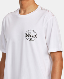 6 Pils Long Sleeve T-Shirt White AVYZT01473 RVCA