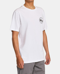 5 Pils Long Sleeve T-Shirt White AVYZT01473 RVCA