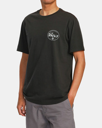 4 Pils Long Sleeve T-Shirt Black AVYZT01473 RVCA