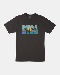 0 Gulf Coast T-Shirt Black AVYZT01474 RVCA