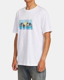 3 Gulf Coast T-Shirt  AVYZT01474 RVCA