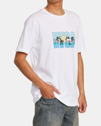 4 Gulf Coast T-Shirt  AVYZT01474 RVCA
