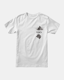 1 Benjamin Jeanjean Tiger Beach Tee White AVYZT01480 RVCA