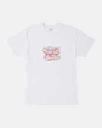 1 Technical Support T-Shirt White AVYZT01493 RVCA