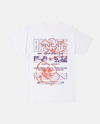 0 Technical Support T-Shirt White AVYZT01493 RVCA