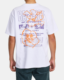 3 Technical Support T-Shirt White AVYZT01493 RVCA