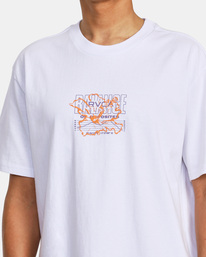 6 Technical Support T-Shirt White AVYZT01493 RVCA