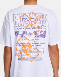 7 Technical Support T-Shirt White AVYZT01493 RVCA