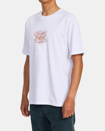 4 Technical Support T-Shirt White AVYZT01493 RVCA