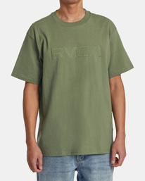 1 Stitched RVCA T-Shirt  AVYZT01494 RVCA