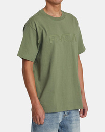 4 Stitched RVCA T-Shirt  AVYZT01494 RVCA
