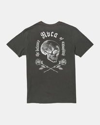 0 Opposite Skulls Long Sleeve T-Shirt Black AVYZT01501 RVCA