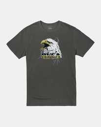 0 Screamin RVCA Tee Black AVYZT01504 RVCA