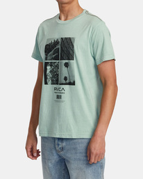 3 Natural Industry T-Shirt  AVYZT01507 RVCA