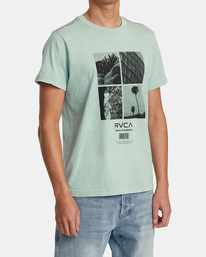 4 Natural Industry T-Shirt  AVYZT01507 RVCA