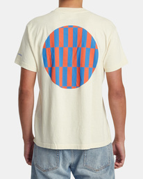 3 Jesse Brown Asterisk Tee Beige AVYZT01515 RVCA