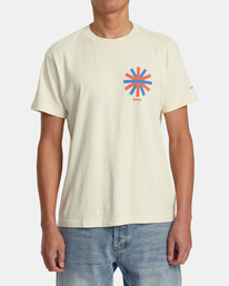 2 Jesse Brown Asterisk Tee Beige AVYZT01515 RVCA