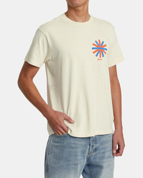 5 Jesse Brown Asterisk Tee Beige AVYZT01515 RVCA