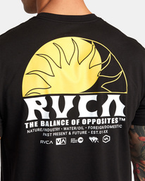4 VA Sport Balance Rays - T-Shirt for Men Black AVYZT01535 RVCA