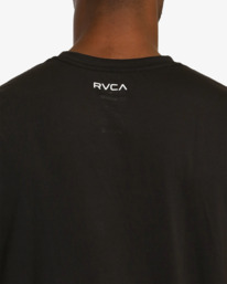 9 VA Banded Hawaii Tee Black AVYZT01536 RVCA