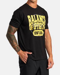 5 RVCA Pin Block T-Shirt Black AVYZT01538 RVCA