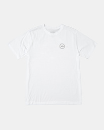 0 VA Levels Short Sleeve T-Shirt White AVYZT01539 RVCA