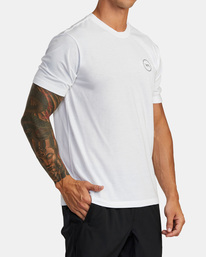 5 VA Levels Short Sleeve T-Shirt White AVYZT01539 RVCA