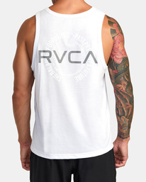 3 VA Levels Tank White AVYZT01542 RVCA