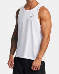 4 VA Levels Tank White AVYZT01542 RVCA