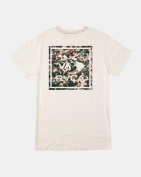 0 Camo All The Way Tee White AVYZT01546 RVCA