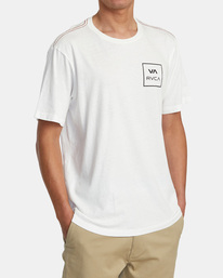 5 Camo All The Way Tee White AVYZT01546 RVCA