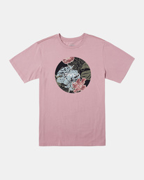 0 Motor Monstera Tee Purple AVYZT01547 RVCA