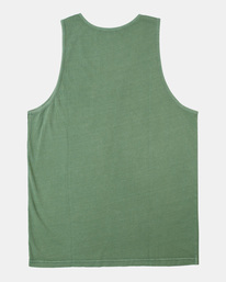 1 PTC Pigment Tank T-Shirt Green AVYZT01563 RVCA