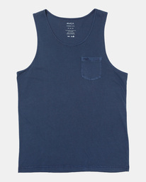 0 PTC Pigment Tank T-Shirt Grey AVYZT01563 RVCA