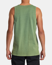 3 PTC Pigment Tank T-Shirt Green AVYZT01563 RVCA