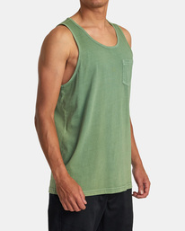 5 PTC Pigment Tank T-Shirt Green AVYZT01563 RVCA