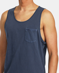 5 PTC Pigment Tank T-Shirt Grey AVYZT01563 RVCA