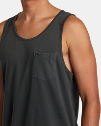 5 PTC Pigment Tank T-Shirt Black AVYZT01563 RVCA