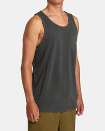 4 PTC Pigment Tank T-Shirt Black AVYZT01563 RVCA