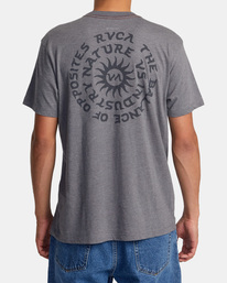 3 Hypnosis Tee Grey AVYZT01616 RVCA