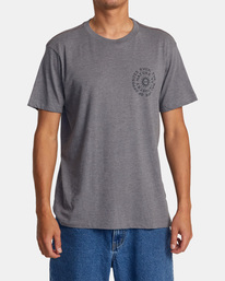 2 Hypnosis Tee Grey AVYZT01616 RVCA
