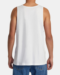 2 Blinders Tank White AVYZT01625 RVCA