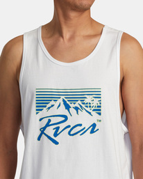 5 Blinders Tank White AVYZT01625 RVCA