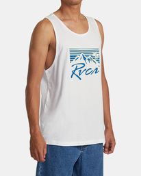 4 Blinders Tank White AVYZT01625 RVCA