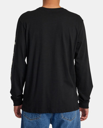 2 Infografik Long Sleeve Tee Black AVYZT01628 RVCA