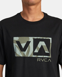 5 Balance Box Tee Black AVYZT01629 RVCA