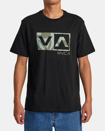 1 Balance Box Tee Black AVYZT01629 RVCA